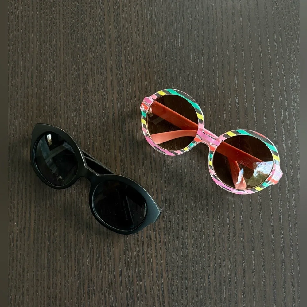 Colorful Round Sunglasses Set